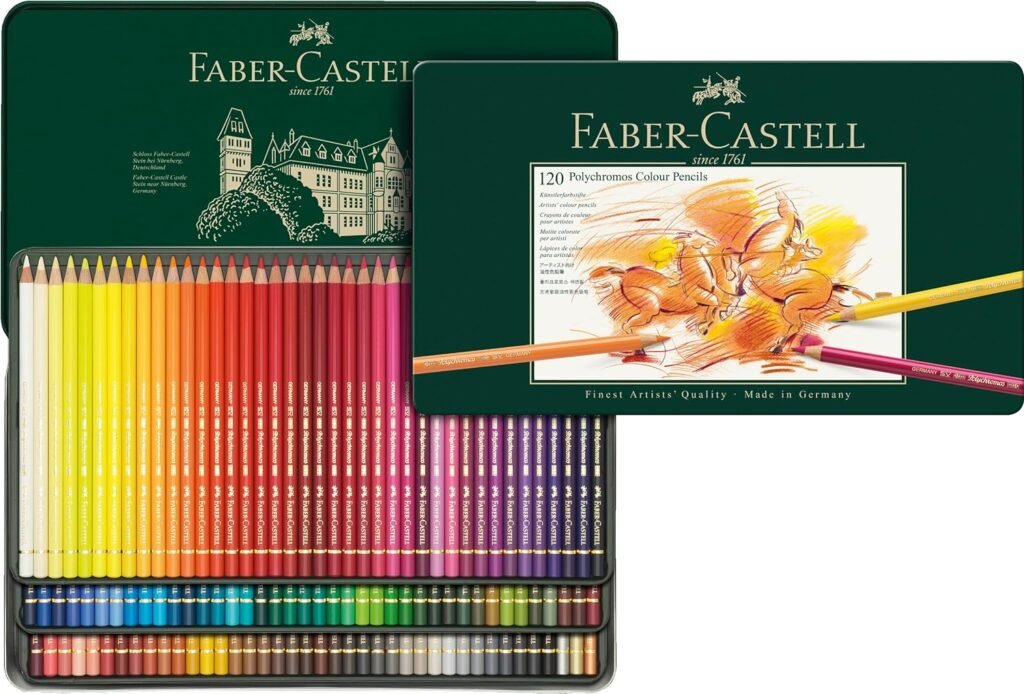 Polychromos de Faber-Castell - Boîte de 120 Crayons