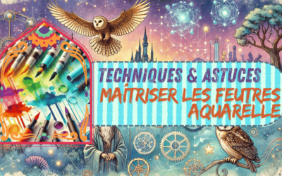 Maîtriser les feutres aquarelle : techniques et astuces pour un coloriage parfait